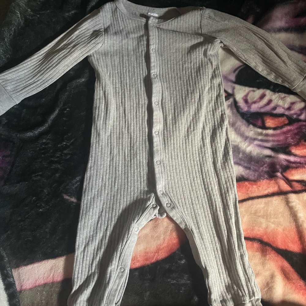 Target Gray Kids One Piece Footie